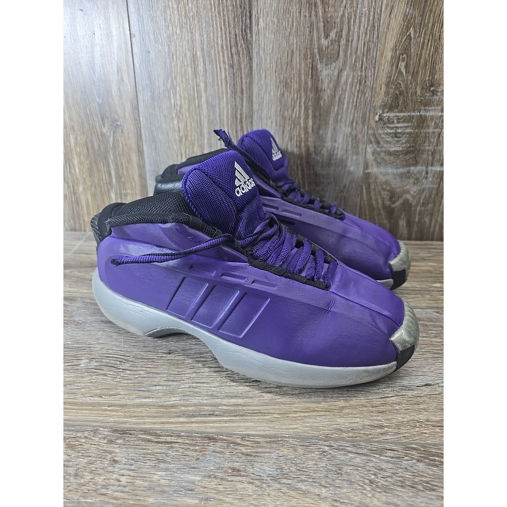 Adidas Crazy 1 'Regal Purple'‎ Lakers Home Basketball Shoes Kobe Size 8.5